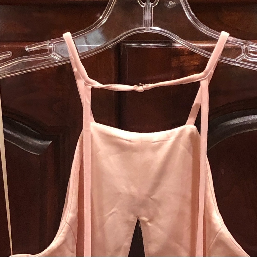 NWT Jay Godfrey Blush Pink Cutout Bodycon Keyhole Mini Dress Sz 2 - Picture 13 of 14
